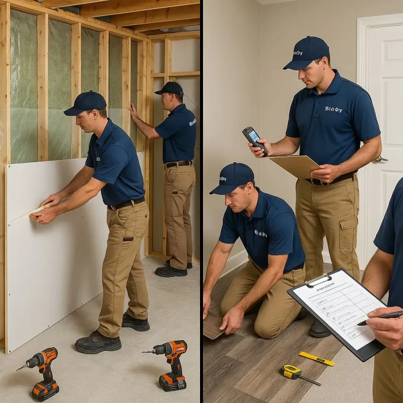 Repairs and Reconstruction process in Plumas County, CA